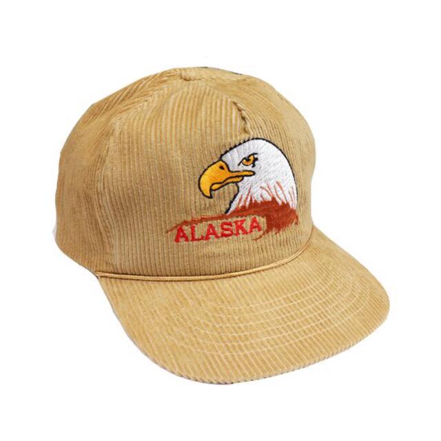 L.L.Bean(エルエルビーン)の80s A.C.E アラスカ コーデュロイキャップ 帽子 企業物 メンズの帽子(キャップ)の商品写真