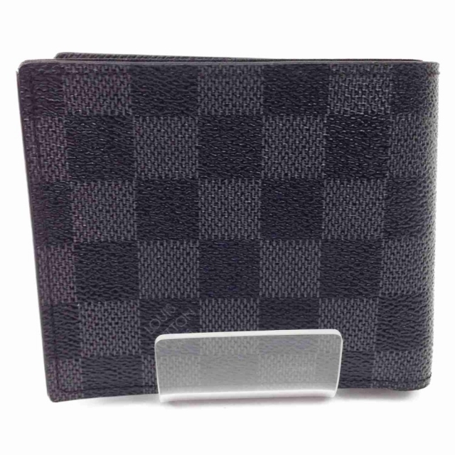 〇〇LOUIS VUITTON ルイヴィトン 2つ折り財布 ダミエグラフィット