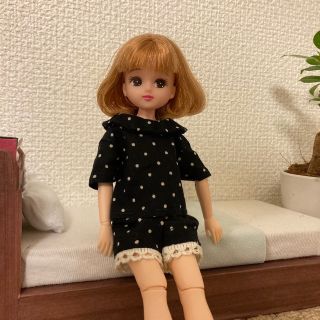 タカラトミー(Takara Tomy)の048リカちゃん ブライス　ハンドメイド  パジャマ　ショートパンツ(キャラクターグッズ)