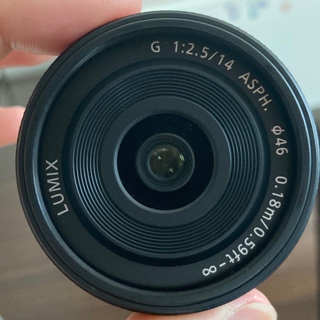 Panasonic(パナソニック)のPanasonic LUMIX G 14mmf2.5 スマホ/家電/カメラのカメラ(レンズ(単焦点))の商品写真