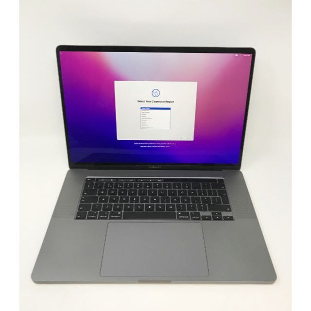 USERパスワード25）Apple MacBook Pro 16インチ 2019 Core i9