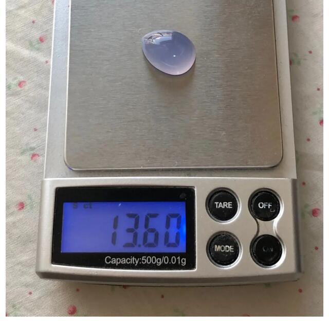 桜 印 天然石 カルセドニールース 13.60ct - www