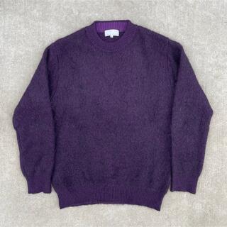 アバハウス(ABAHOUSE)の90s ABAHOUSE mohair purple knit(ニット/セーター)