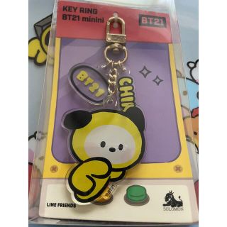 ボウダンショウネンダン(防弾少年団(BTS))のbt21 minini キーホルダー　新品未使用　チミー　CHIMMY (K-POP/アジア)