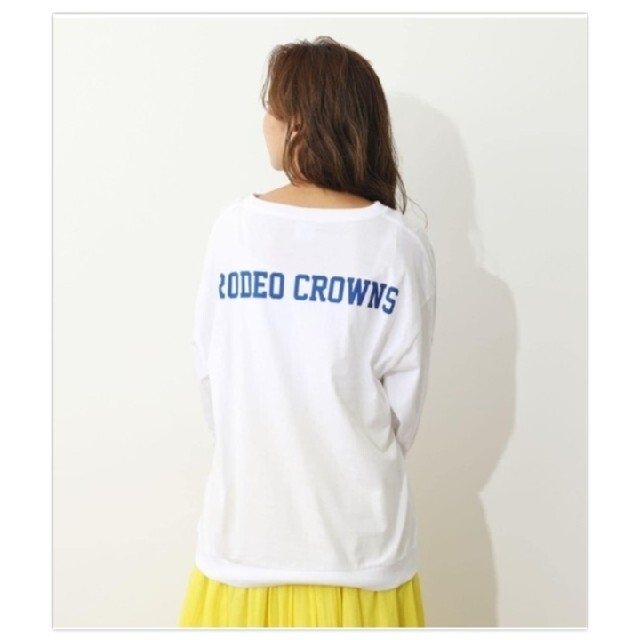 RODEO CROWNS WIDE BOWL(ロデオクラウンズワイドボウル)の✵RODEO CROWNSWB✵ロンティー レディースのトップス(Tシャツ(長袖/七分))の商品写真