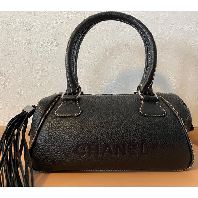 CHANEL(シャネル)のシャネル☆フリンジ　ショルダー  ボストン　バッグ レディースのバッグ(ショルダーバッグ)の商品写真