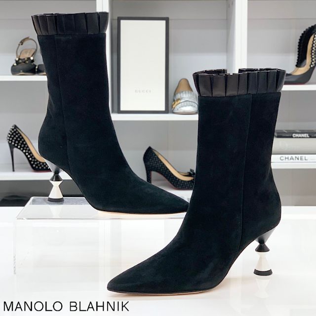 正規激安 MANOLO BLAHNIK - 4361 未使用 マノロブラニク スウェード