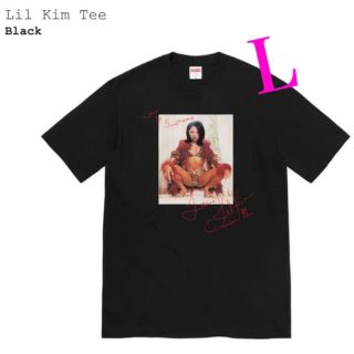 シュプリーム(Supreme)のSupreme Lil Kim Tee "Black" リル キム Tシャツ L(Tシャツ/カットソー(半袖/袖なし))