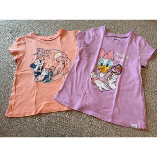 ベビーギャップ(babyGAP)のGAP baby  ディズニーTシャツ2枚セット  4years  100cm(Tシャツ/カットソー)