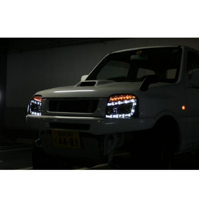 ジムニー　jb23 ヘッドライト　LED