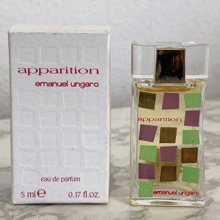 エマニュエルウンガロ(emanuel ungaro)の美品　エマニュエル　ウンガロ　アパラシオン　オーデパルファム　5ml ミニ香水(香水(女性用))