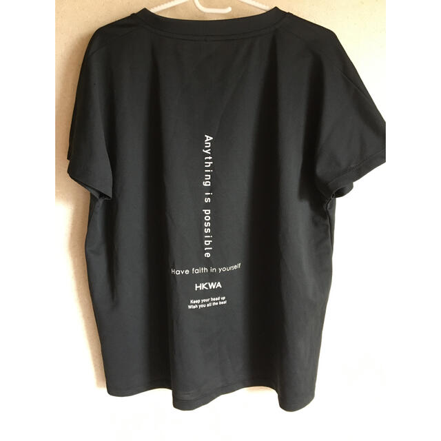 しまむら(シマムラ)のレディース  半袖バックプリントTシャツ レディースのトップス(Tシャツ(半袖/袖なし))の商品写真