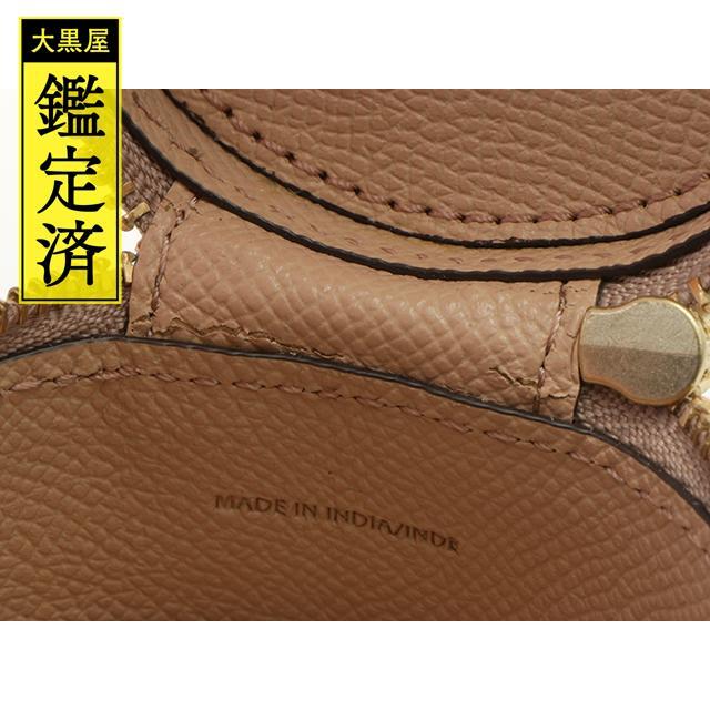 COACH(コーチ)のCOACH　コーチ　ジュエリーボックス　レザー　ゴールド　【474】 レディースのファッション小物(その他)の商品写真