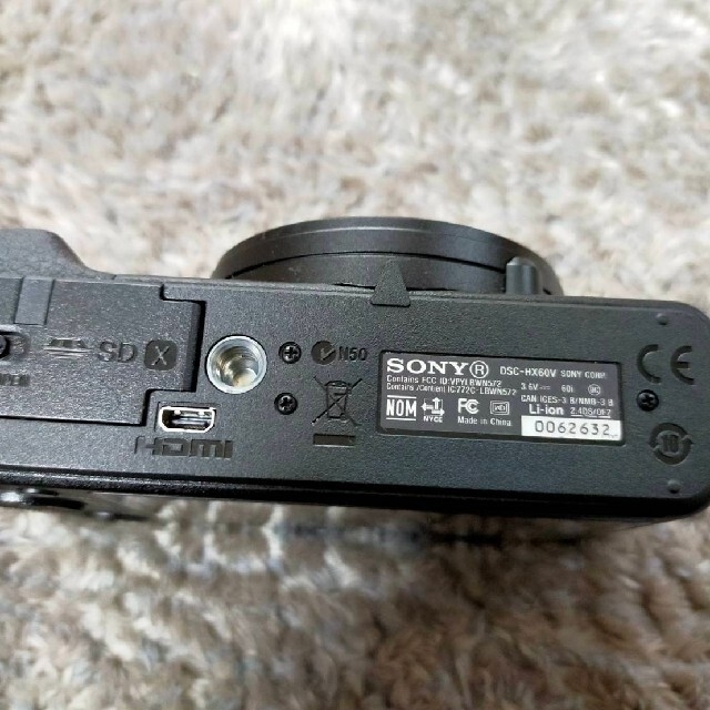 SONY(ソニー)のSONY サイバーショット DSC-HX60V スマホ/家電/カメラのカメラ(コンパクトデジタルカメラ)の商品写真