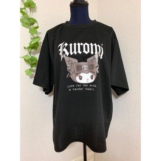 真夜中のメロクロ♡サンリオ クロミTシャツ 大きいサイズ 4L(Tシャツ(半袖/袖なし))