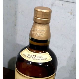 未開栓 サントリー ウイスキー 山崎 12年 700ml お酒 外箱付 3260