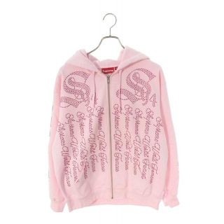 Supreme - シュプリーム ラインストーンジップアップフーデッド ...