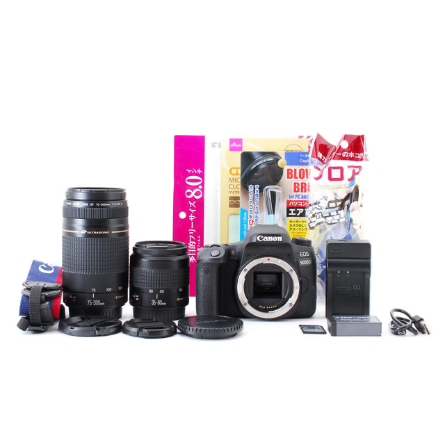 Canon - キャノン Canon EOS 9000D 標準&望遠ダブルレンズセット