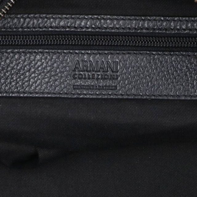 ARMANI COLLEZIONI(アルマーニ コレツィオーニ)のアルマーニコレッツォーニ レザーボストンバッグ メンズのバッグ(ボストンバッグ)の商品写真