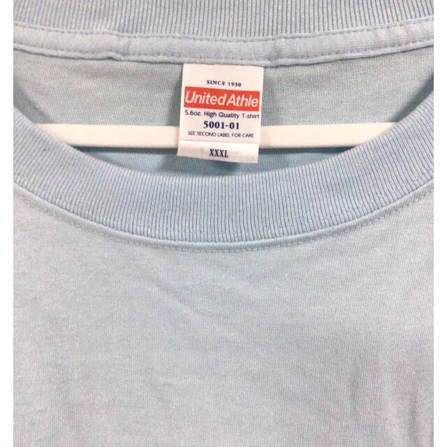 ユナイテッドアスレ 5.6oz ハイクオリティーTシャツ　(5001) 3XL メンズのトップス(Tシャツ/カットソー(半袖/袖なし))の商品写真