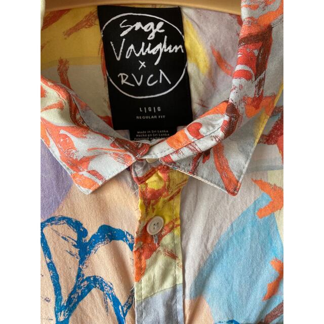 RVCA(ルーカ)のルーカ　プリント半袖シャツ メンズのトップス(シャツ)の商品写真