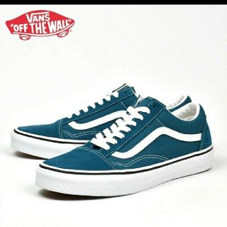 ヴァンズ(VANS)のvans オールドスクール スニーカー blue coral 25.5(スニーカー)