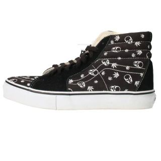 ヴァンズ(VANS)のバンズ ×ルシアンペラフィネ/lucien pellat-finet Sk8-Hi LX ブランドプリントハイカットスニーカー メンズ 26.5cm(スニーカー)