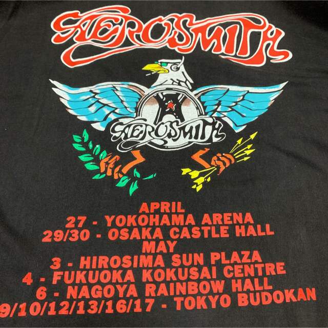 エアロスミス Aerosmith 1993年製 ツアーTシャツ