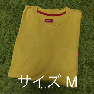シュプリーム(Supreme)のMADMAXX様専用 Supreme pocket tee mustard(Tシャツ/カットソー(半袖/袖なし))