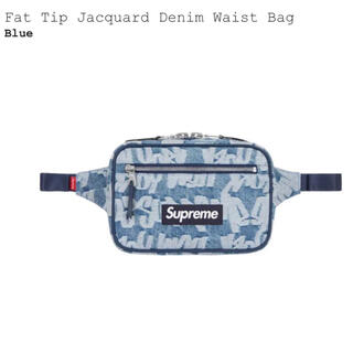 シュプリーム(Supreme)のSupreme Fat Tip Jacquard Denim Waist Bag(ウエストポーチ)