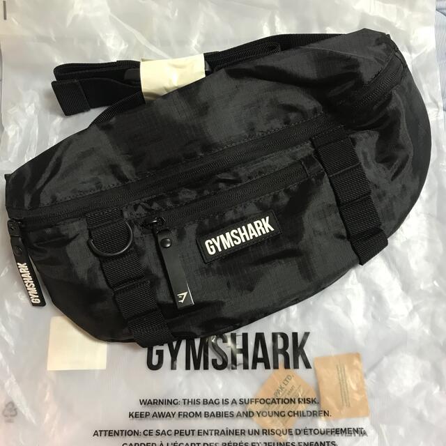 【新品未使用】gymshark ウエストポーチ ウエストバッグ ショルダーバッグ メンズのバッグ(ウエストポーチ)の商品写真