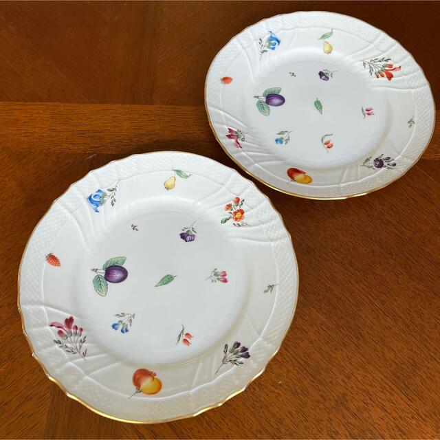 【美品】リチャードジノリ★ベッキオペルージャ★デザート皿　2枚