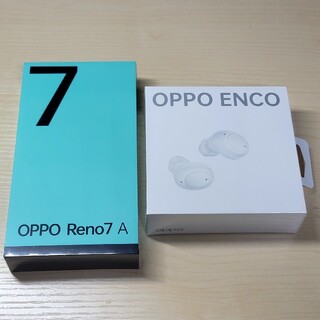 オッポ(OPPO)のOPPO Reno7 A ドリームブルー SIMフリー版 おまけ付き(スマートフォン本体)