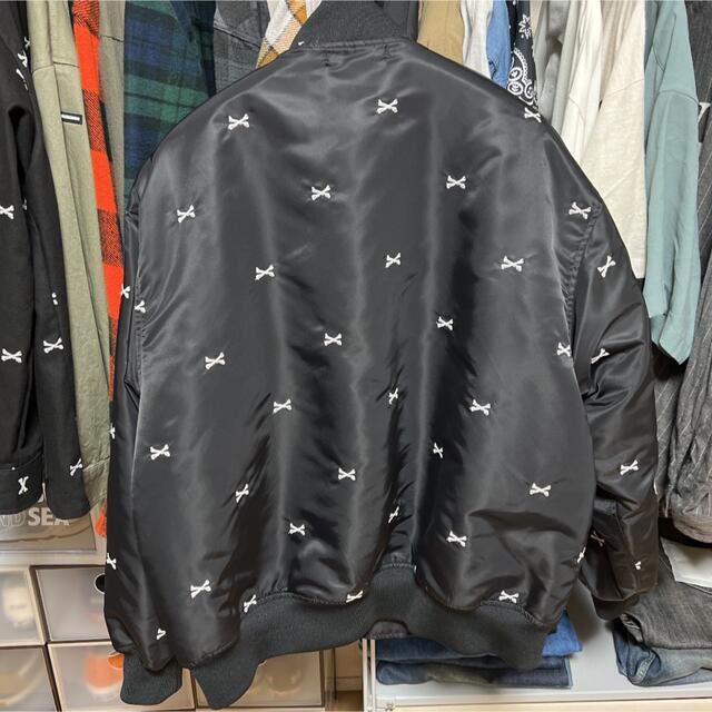 W)taps(ダブルタップス)のWTAPS 22SS TEAM JACKET BLACK メンズのジャケット/アウター(ナイロンジャケット)の商品写真