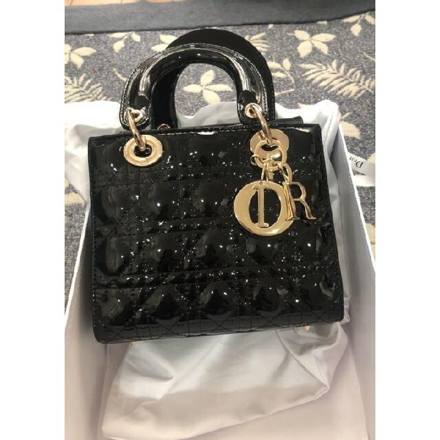 超美品の Christian Dior バッグ Diorレディディオール Lady