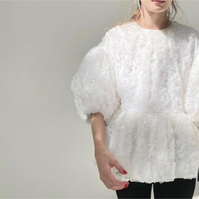 TSURU by Mariko Oikawa(ツルバイマリコオイカワ)の【専用】TSURU by MARIKO OIKAWA pat de chat レディースのトップス(シャツ/ブラウス(長袖/七分))の商品写真