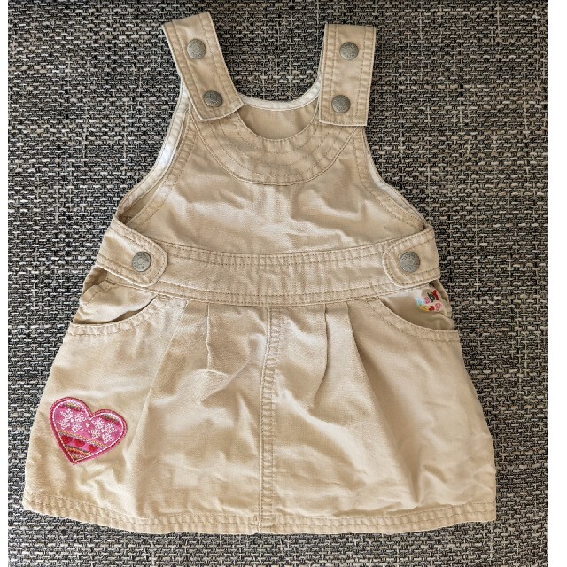 babyGAP(ベビーギャップ)のベビーギャップ　ワンピース60 キッズ/ベビー/マタニティのベビー服(~85cm)(ワンピース)の商品写真