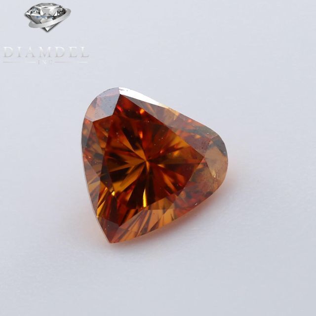 オリンジダイヤモンドルース/ F.D.Y.ORANGE/ 0.261 ct.箱付状態