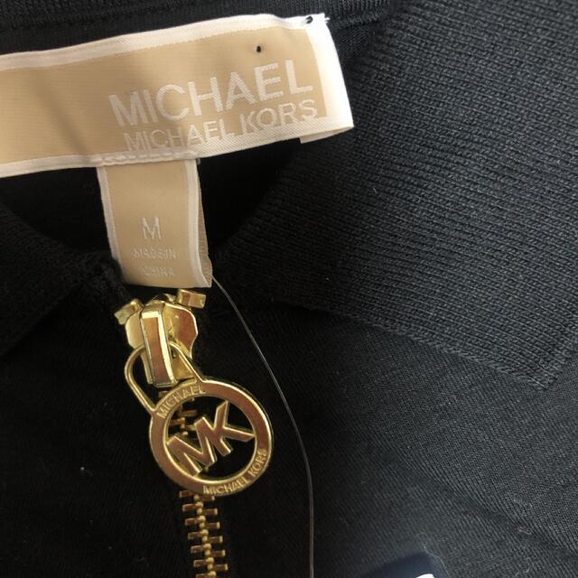 Michael Kors(マイケルコース)のマイケルコース　ハーフジップポロシャツ レディースのトップス(カットソー(半袖/袖なし))の商品写真