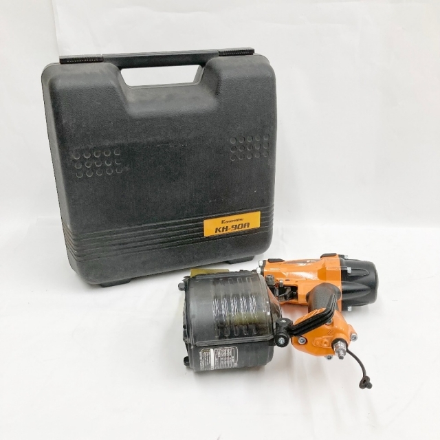 〇〇兼松 カネマツ 高圧釘打機 KH-90A 現状渡し ジャンク品 videofied