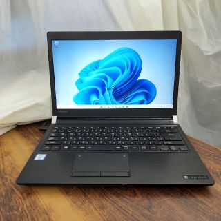 トウシバ(東芝)のWin11☆Core i5 6世代爆速SSD DVDマルチ内臓軽量ノートパソコン(ノートPC)