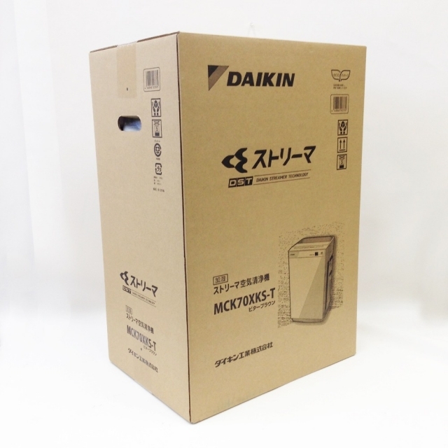 DAIKIN(ダイキン)の〇〇DAIKIN ダイキン 加湿  空気清浄機 ビターブラウン MCK70XKS-T ブラウン 未開封品 スマホ/家電/カメラの生活家電(空気清浄器)の商品写真