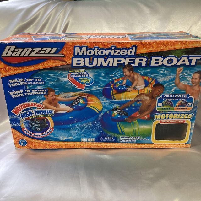 未使用 バンパーボート Banzai Motorized BUMPER BOAT