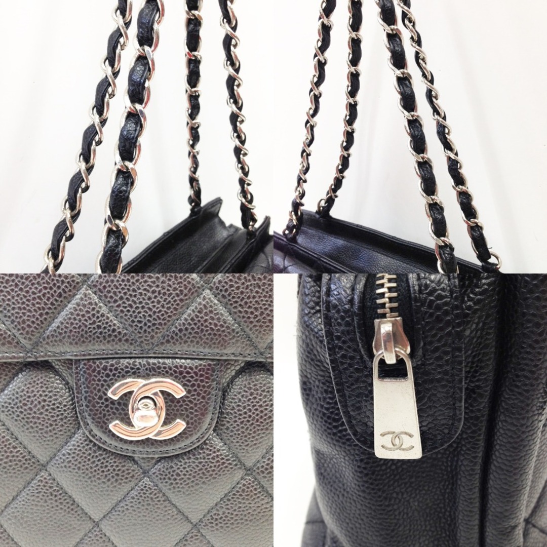 CHANEL(シャネル)の〇〇CHANEL シャネル マトラッセ チェーン ハンドバッグ ワンショルダー ブラック レディースのバッグ(その他)の商品写真