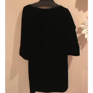 レッドヴァレンティノ(RED VALENTINO)の【美品】レッドヴァレンティノ ベロアワンピース(ミニワンピース)