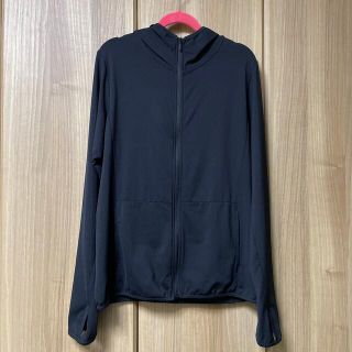 ユニクロ(UNIQLO)のユニクロ　エアリズムUVカットメッシュパーカ（リラックス・長袖）(パーカー)