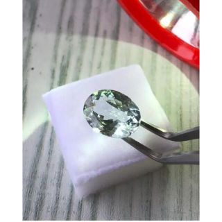 天然石　アクアマリンルース　3.906ct ソーティング付き