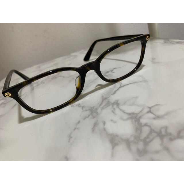 GUCCI 伊達メガネ サングラス/メガネ ファッション小物 レディース
