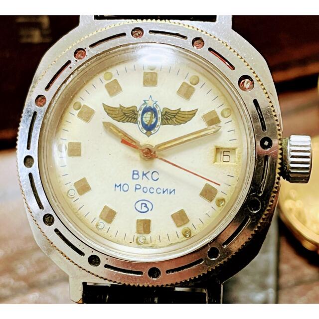 Vostok（Восток） - ◆激レア◆Vostok◆アンティーク◆手巻き◆腕時計◆メンズ◆旧ソ連◆白4