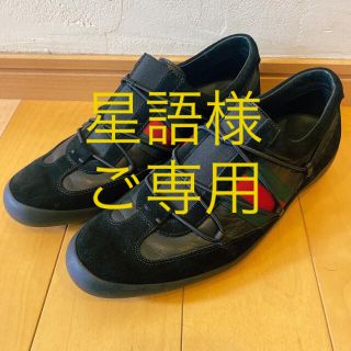 グッチ(Gucci)の値下げしました！GUCCI 革靴　スニーカー　黒　ブラック　37 1/2(スニーカー)